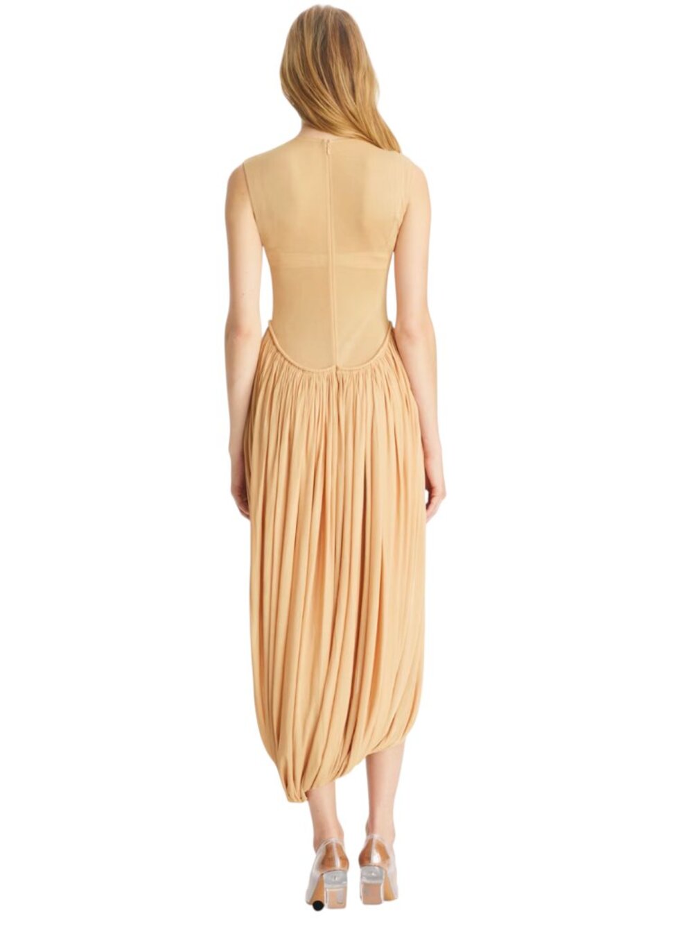 TORY BURCH COLLECTION DRAPED JERSEY DRESS SIZE M WITH TAGS - Picture 14 of 16